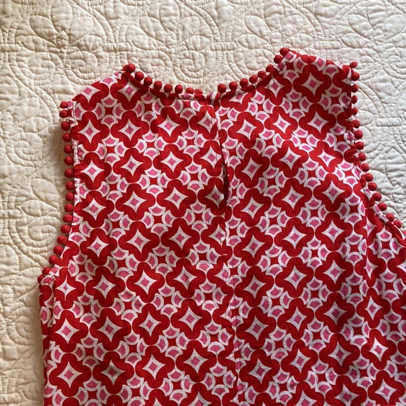 Boden Retro Linen Sleeveless Summer Dress with Pockets - Picture 8 of 10